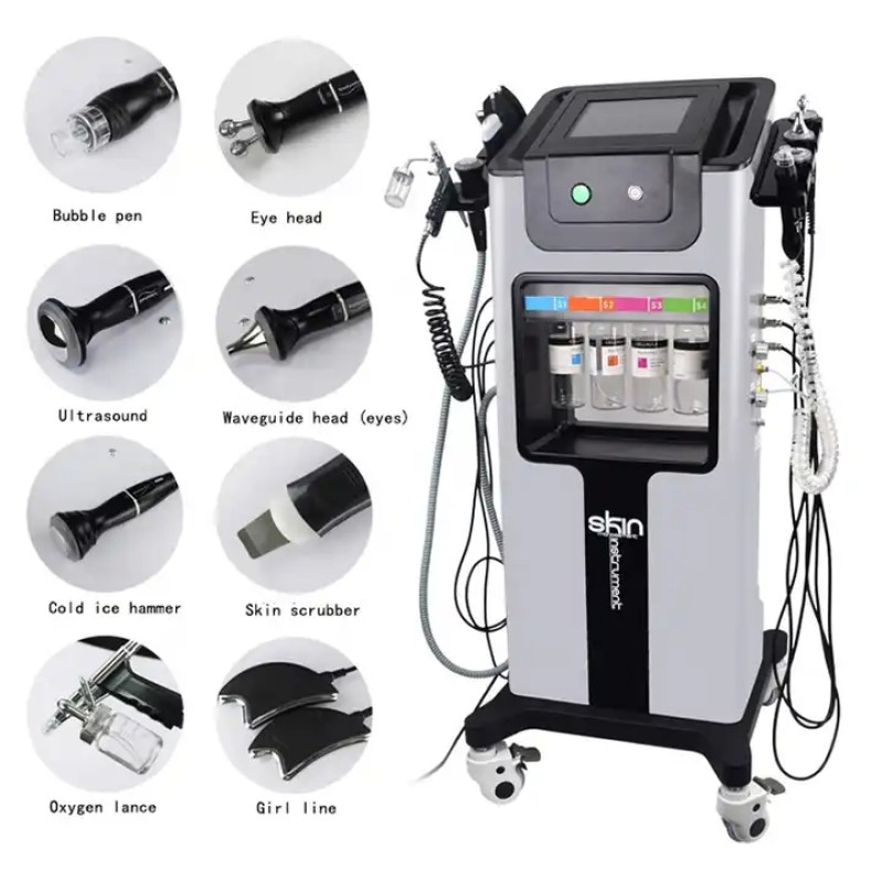 Professional 6 In 1 Hydrafacial Deep Cleaning Moisturizing Machine